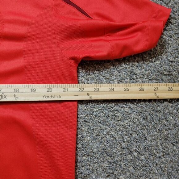 Nike Polo Shirt Mens‎ Large Red Short Sleeve Branded Golf - Picture 11 of 13